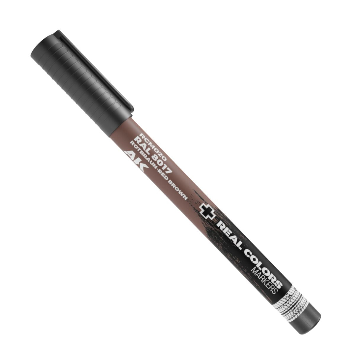 AK Interactive REAL COLORS MARKERS Ral 8017 Rotbraun-Red Brown