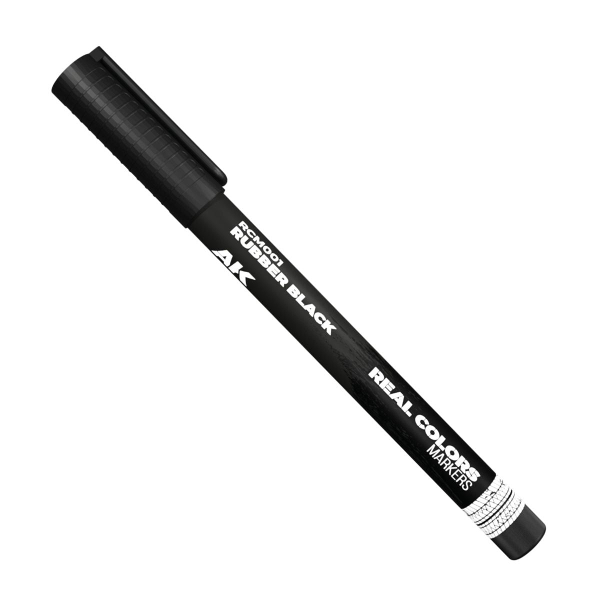 AK Interactive REAL COLORS MARKERS Rubber Black