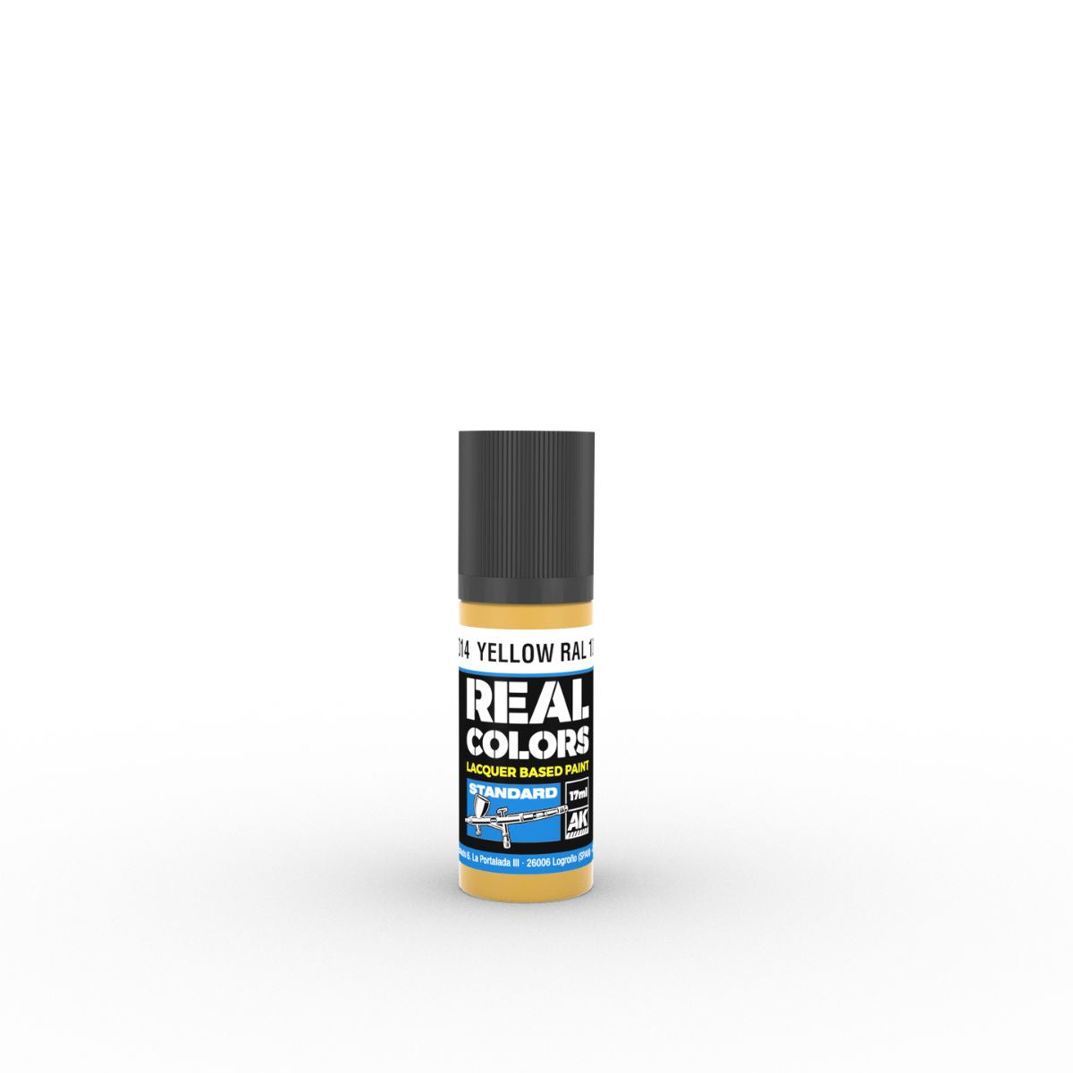 AK Interactive REAL COLORS Yellow Ral 1003 17 ml.