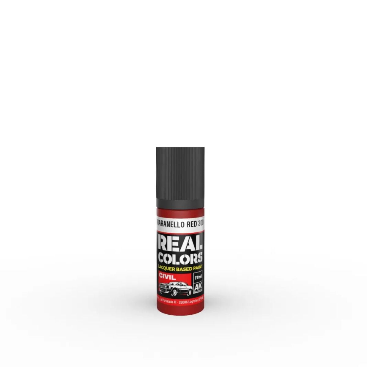 AK Interactive REAL COLORS Maranello Red 300 17 ml.
