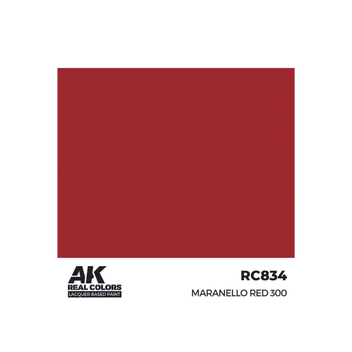 AK Interactive REAL COLORS Maranello Red 300 17 ml.