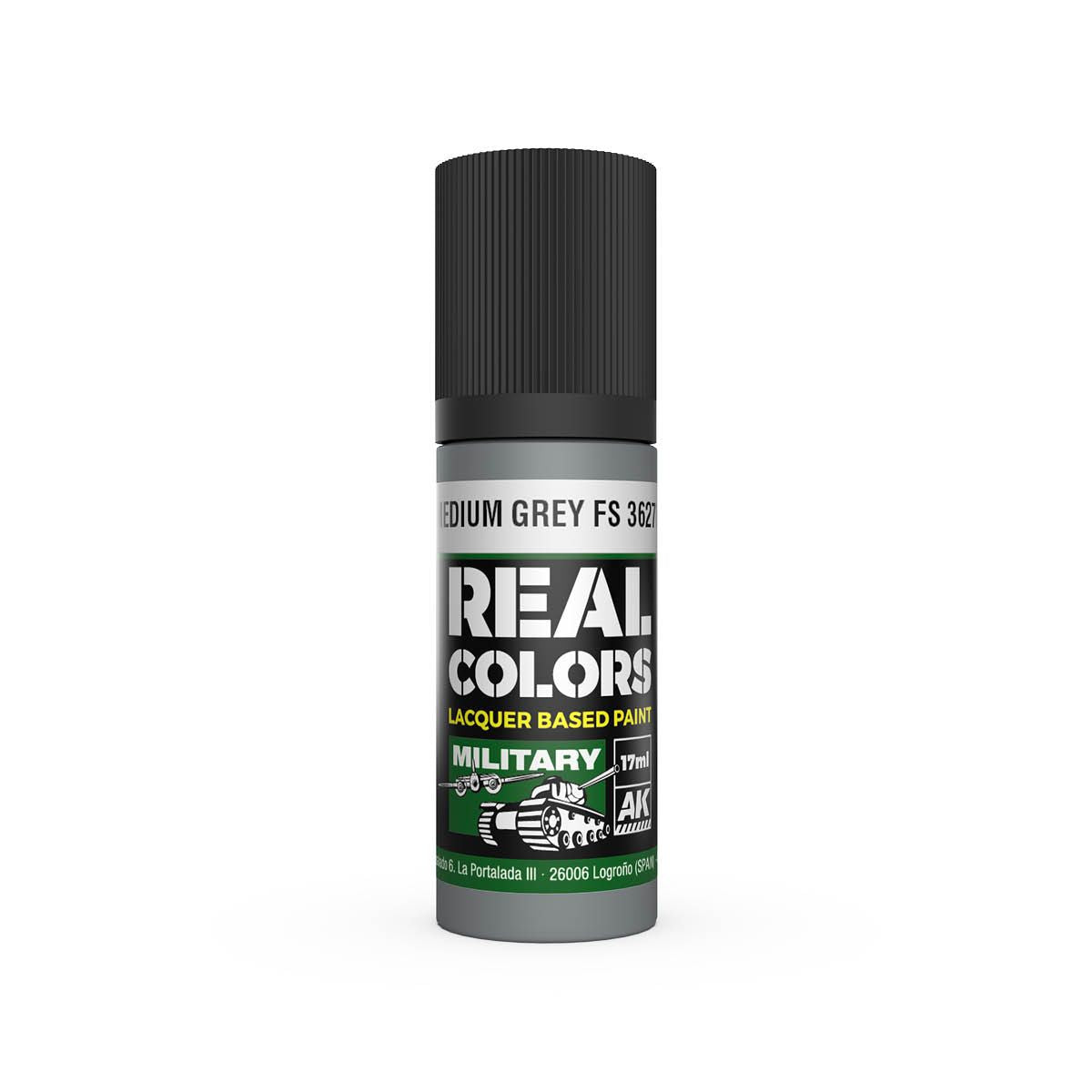 AK Interactive REAL COLORS Medium Grey Fs 36270 17 ml.