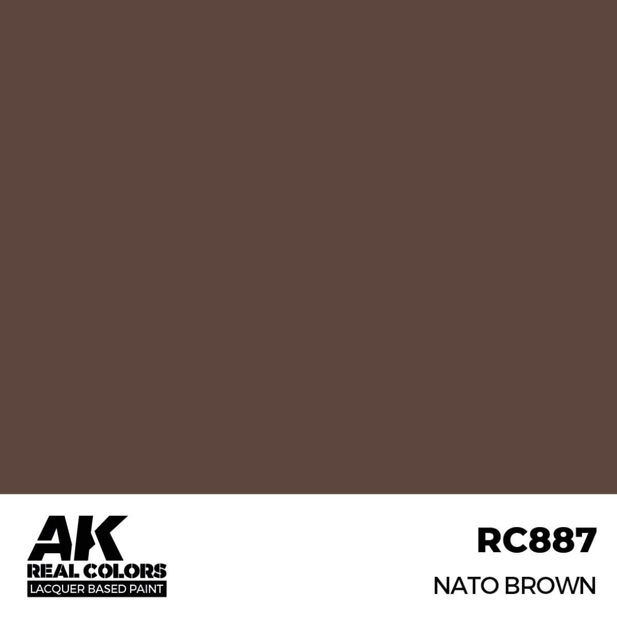 AK Interactive REAL COLORS Nato Brown 17 ml.
