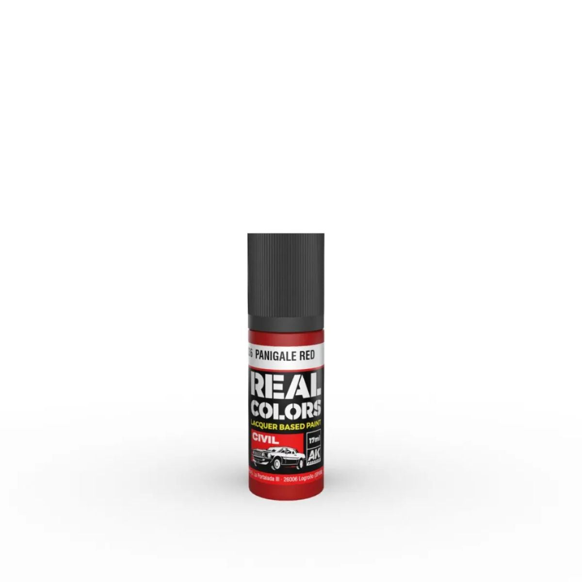 AK Interactive REAL COLORS Panigale Red 17 ml.