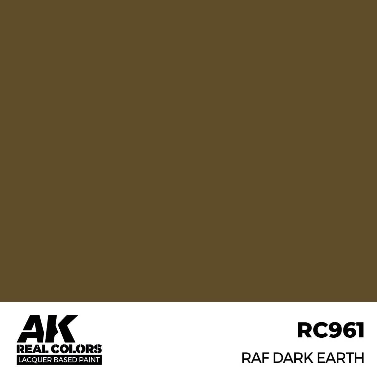 AK Interactive REAL COLORS Raf Dark Earth 17 ml.