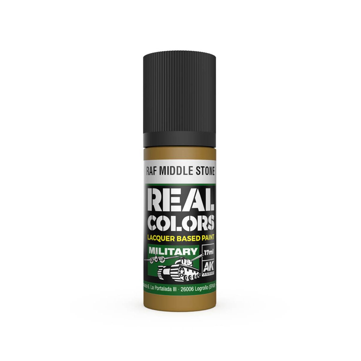 AK Interactive REAL COLORS Raf Middle Stone 17 ml.