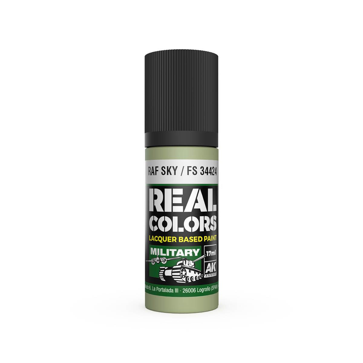 AK Interactive REAL COLORS Raf Sky / Fs 34424 17 ml.