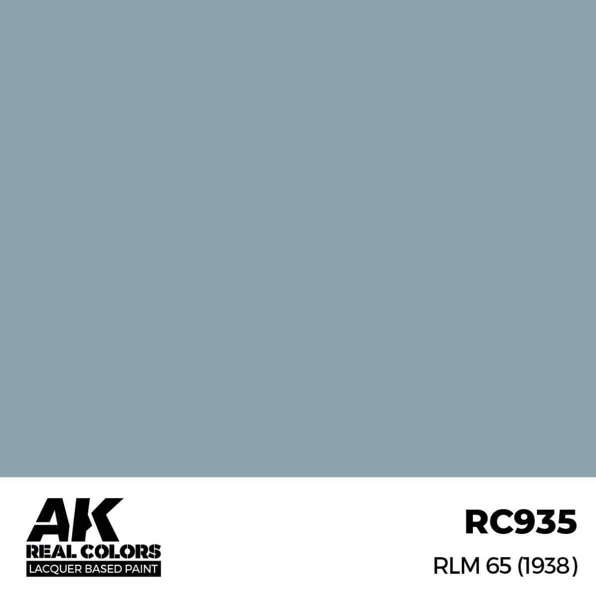 AK Interactive REAL COLORS Rlm 65 (1938) 17 ml.