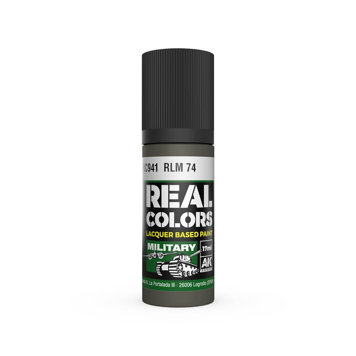 AK Interactive REAL COLORS Rlm 74 17 ml.