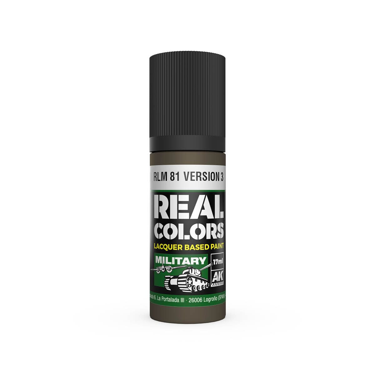 AK Interactive REAL COLORS Rlm 81 Version 3 17 ml.