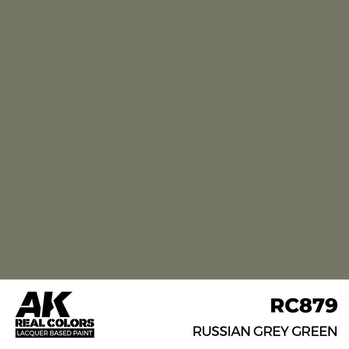 AK Interactive REAL COLORS Russian Grey Green 17 ml.