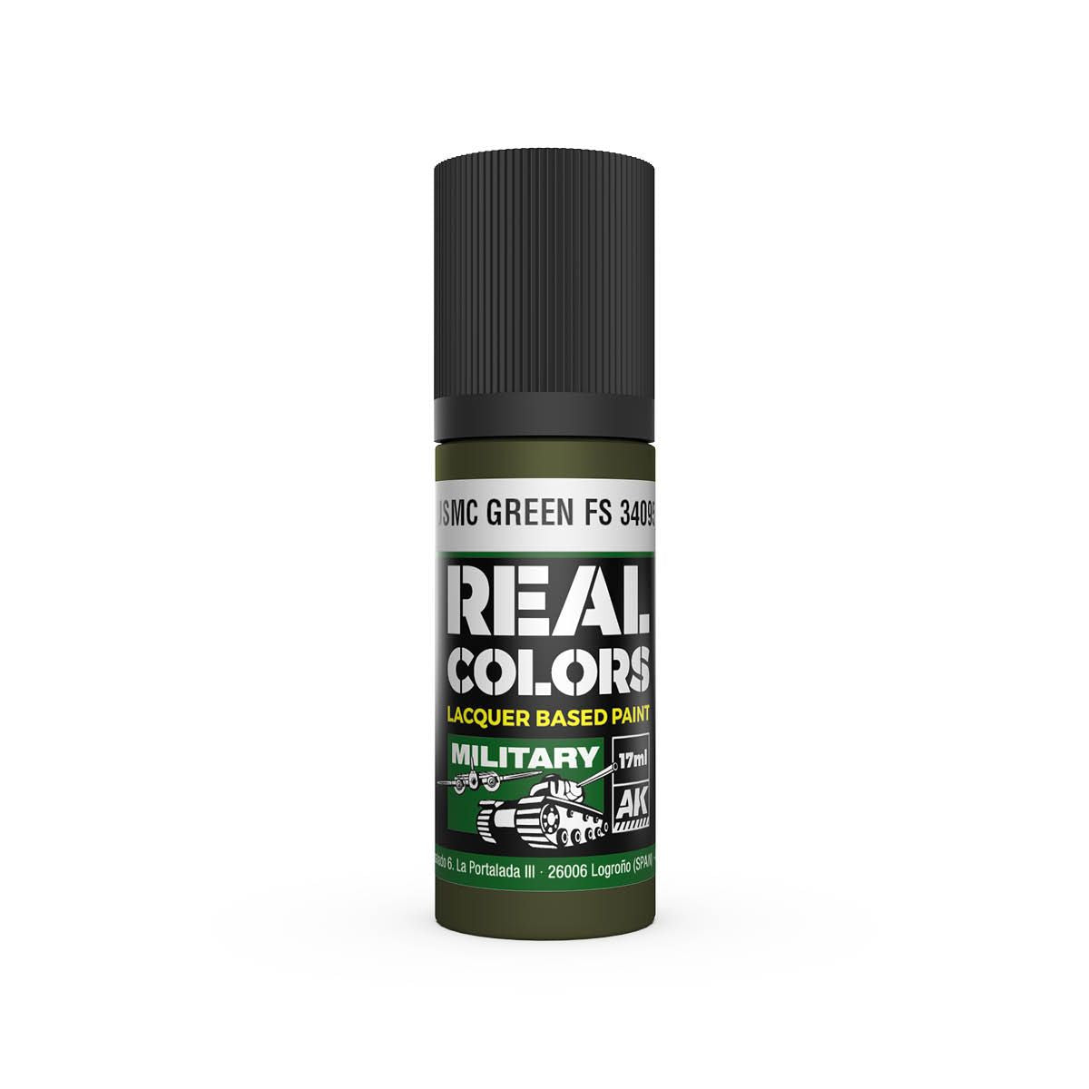 AK Interactive REAL COLORS Usmc Green Fs 34095 17 ml.