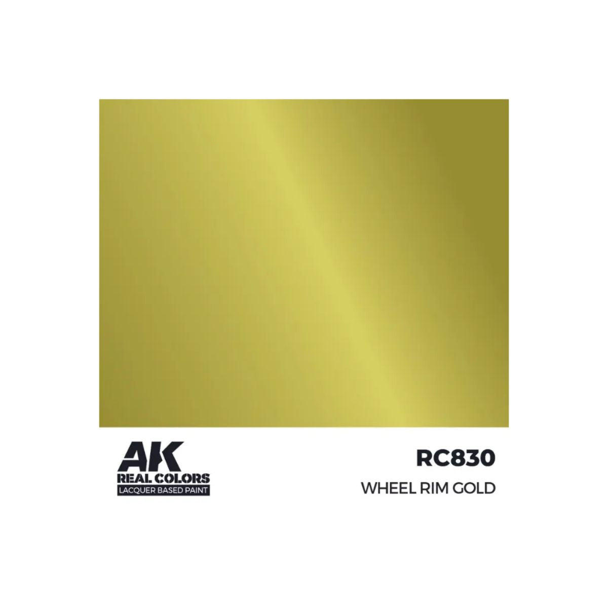 AK Interactive REAL COLORS Wheel Rim Gold 17 ml,
