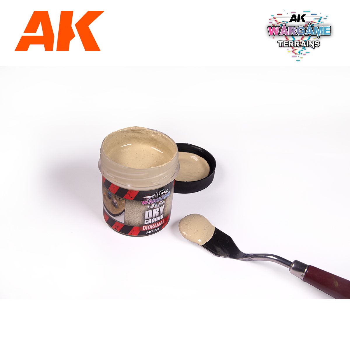 AK Interactive TERRAINS Dry Ground 100 ml.