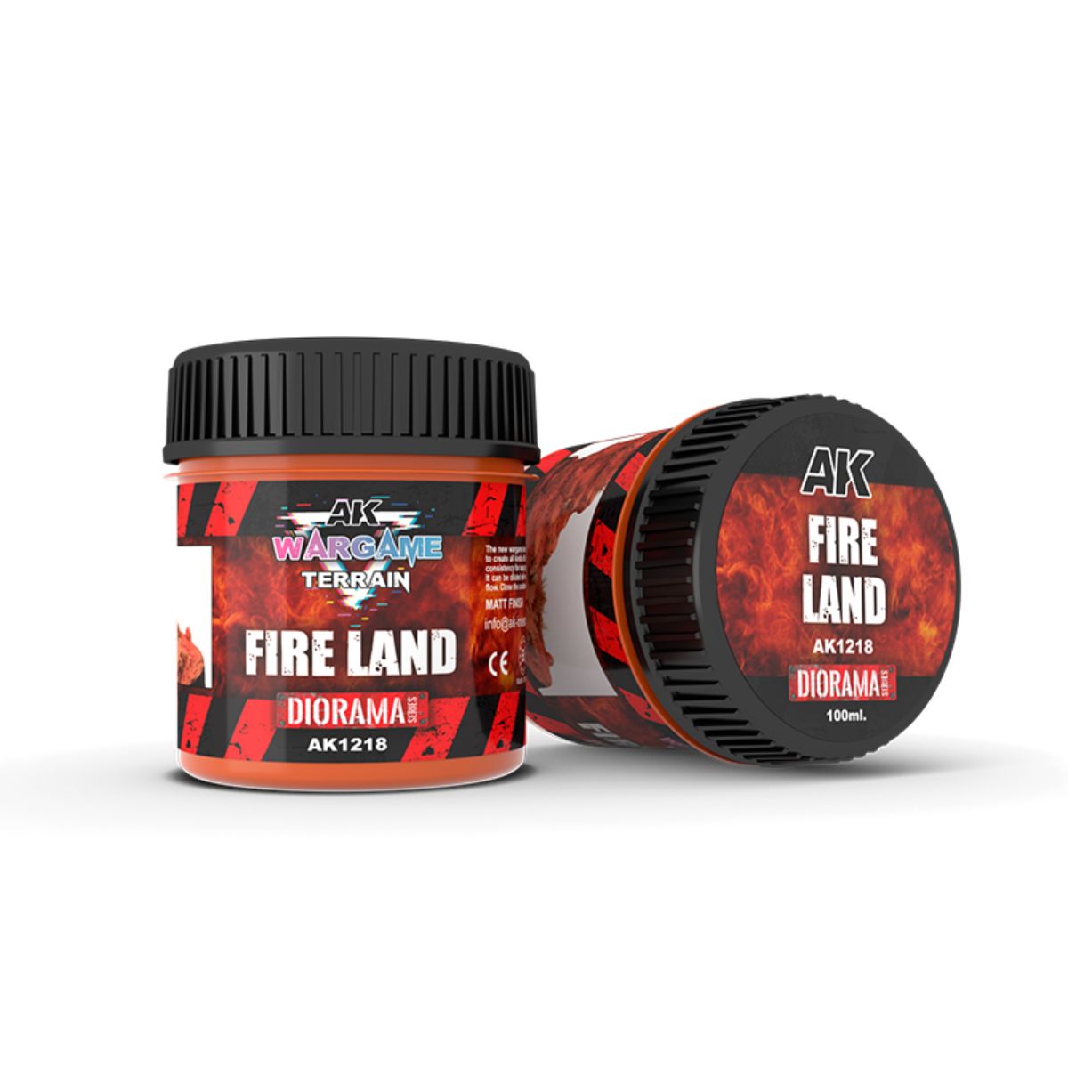 AK Interactive TERRAINS Fire Land 100 ml.