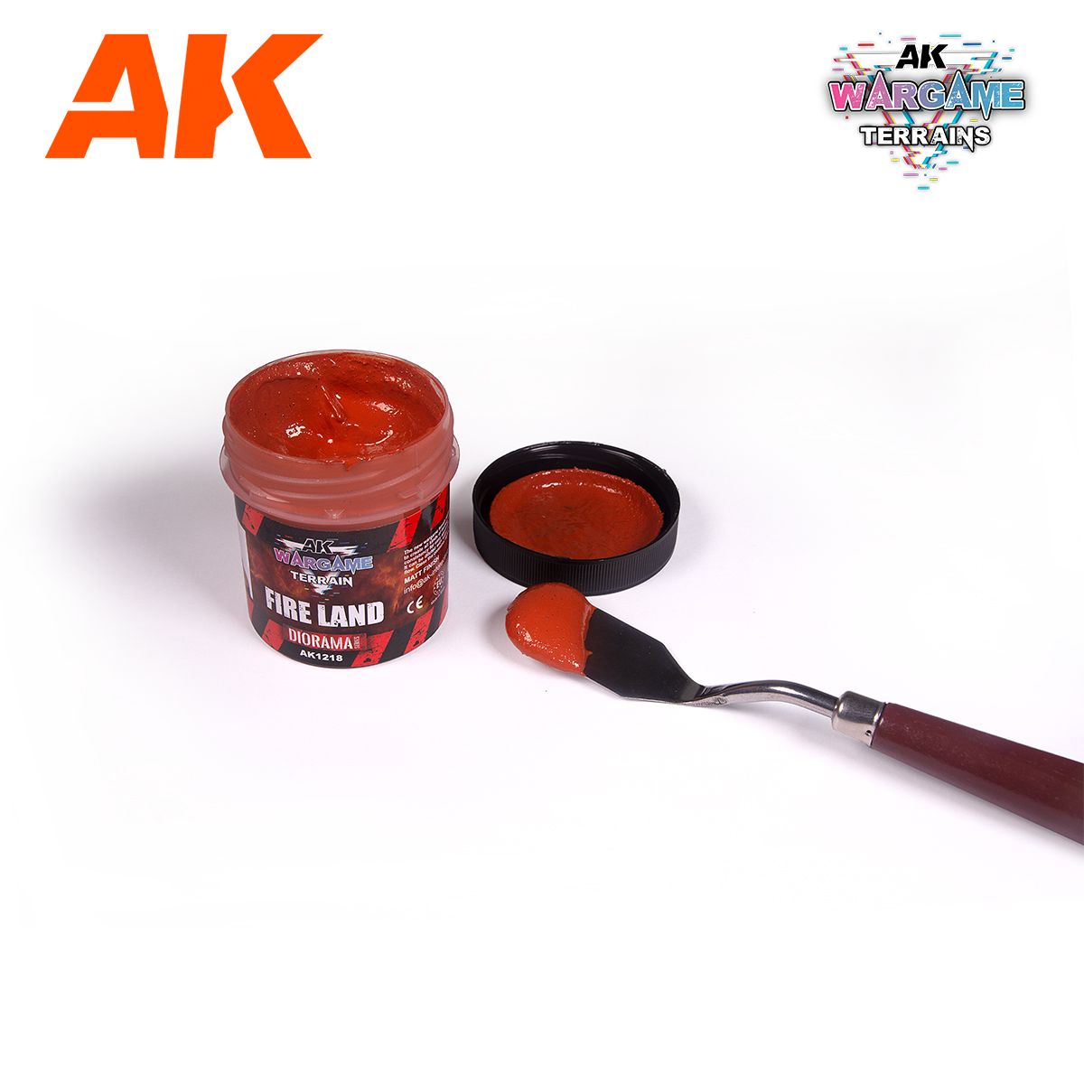 AK Interactive TERRAINS Fire Land 100 ml.