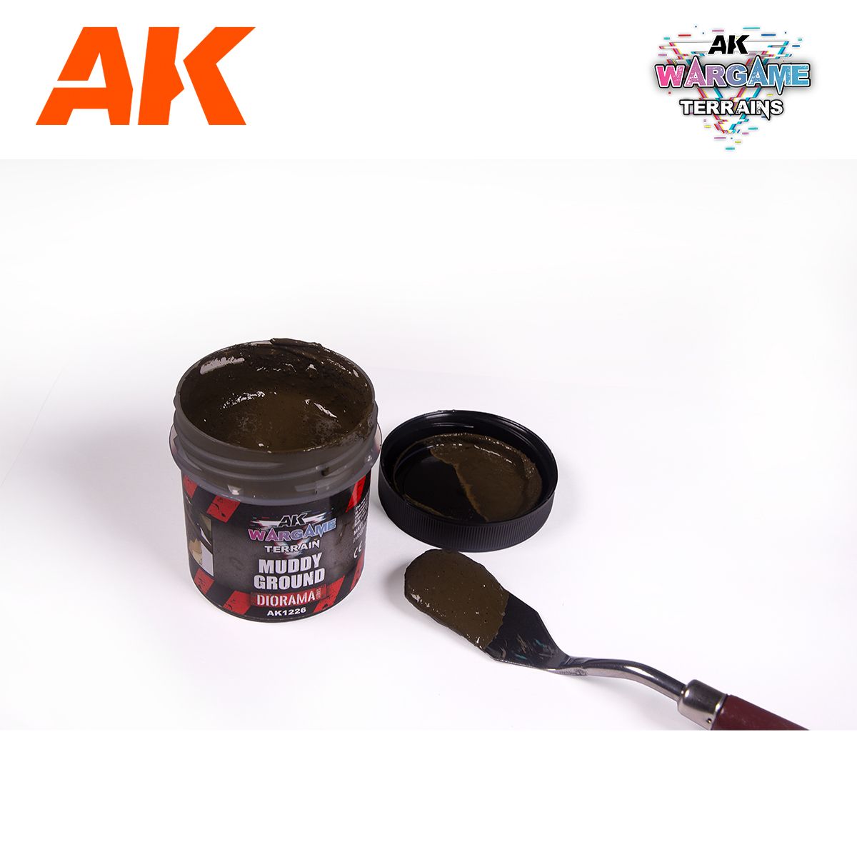 AK Interactive TERRAINS Muddy Ground 100 ml.