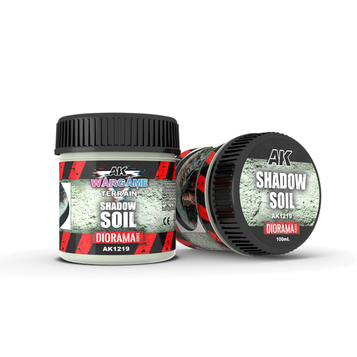 AK Interactive TERRAINS Shadow Soil 100 ml.
