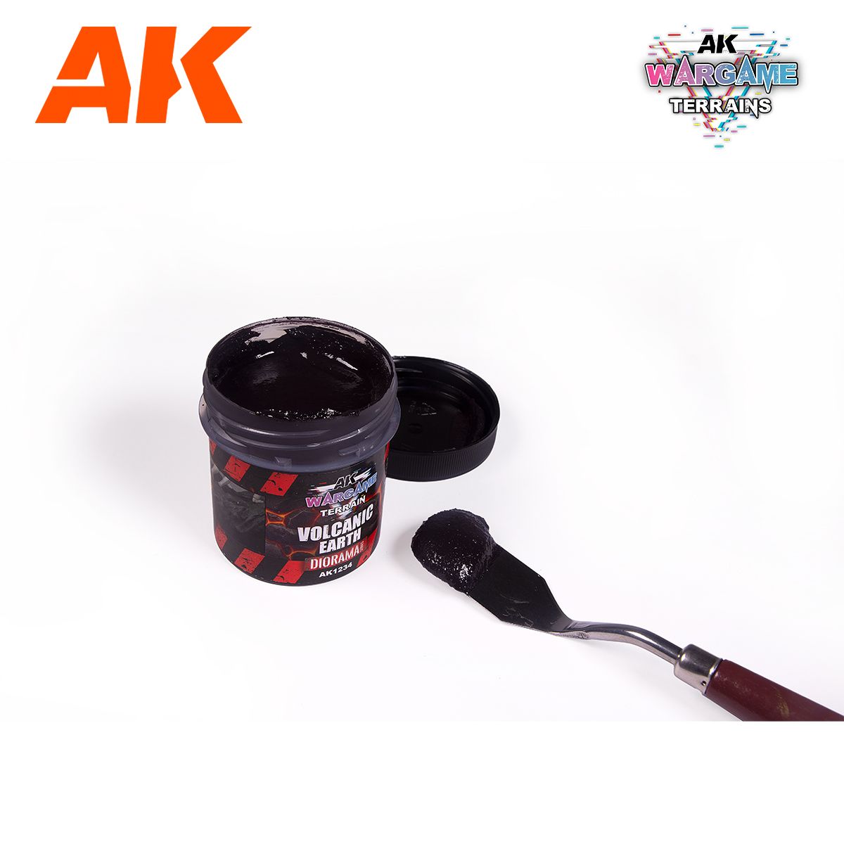 AK Interactive TERRAINS Volcanic Earth 100 ml.