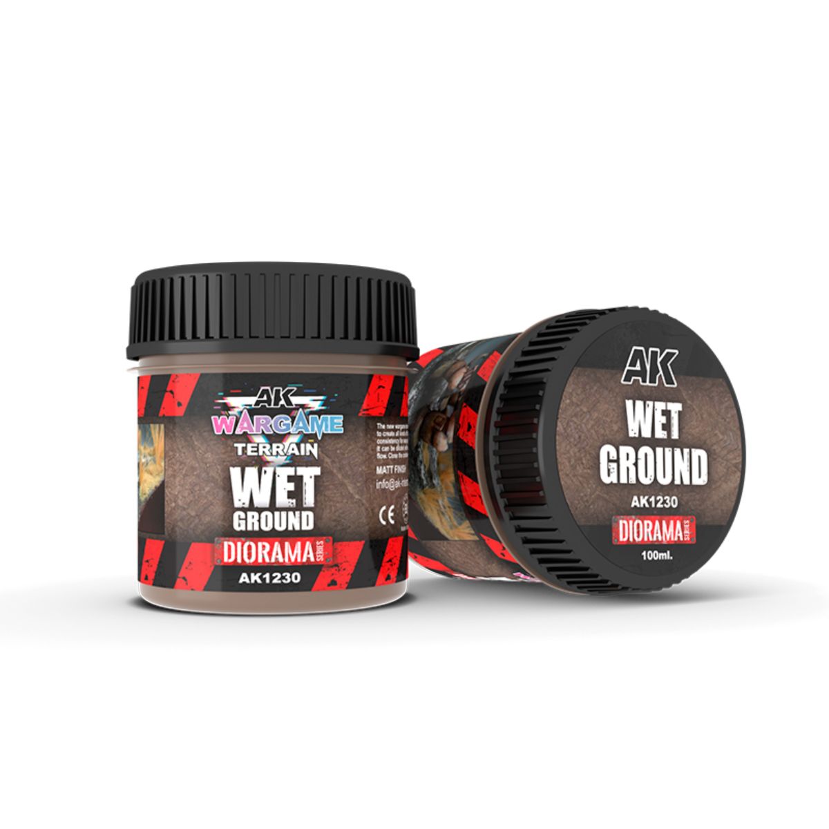 AK Interactive TERRAINS Wet Ground 100 ml.