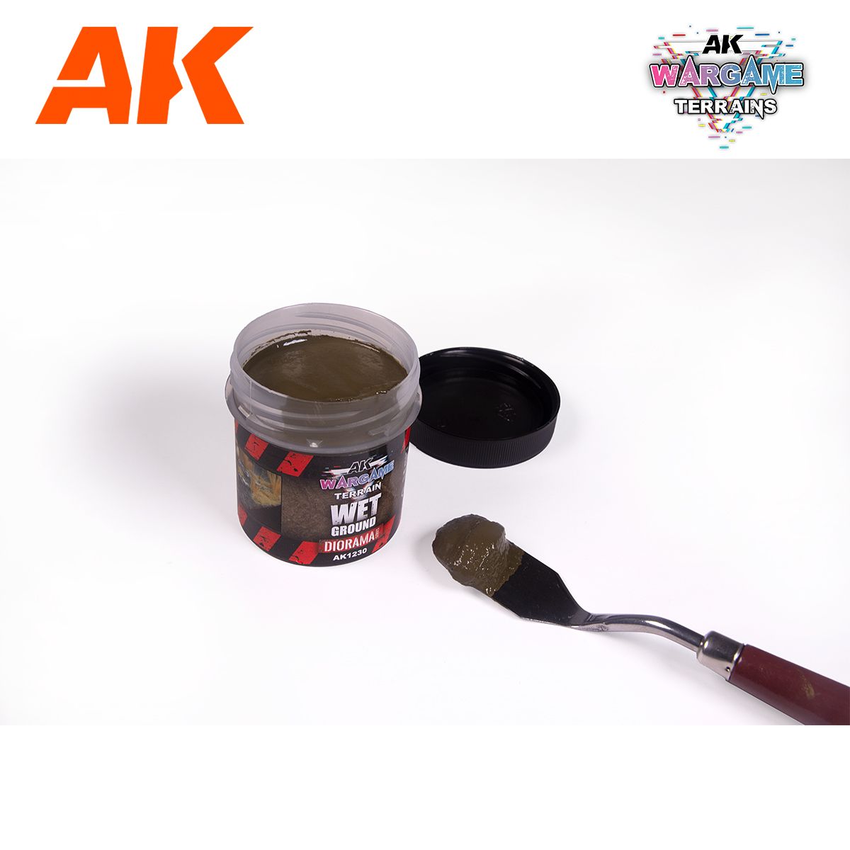 AK Interactive TERRAINS Wet Ground 100 ml.