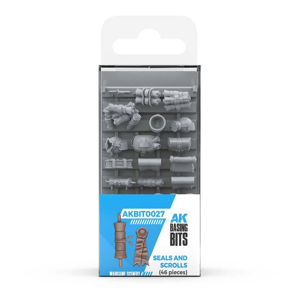 AK Interactive WARGAME SCENERY SEALS AND SCROLLS