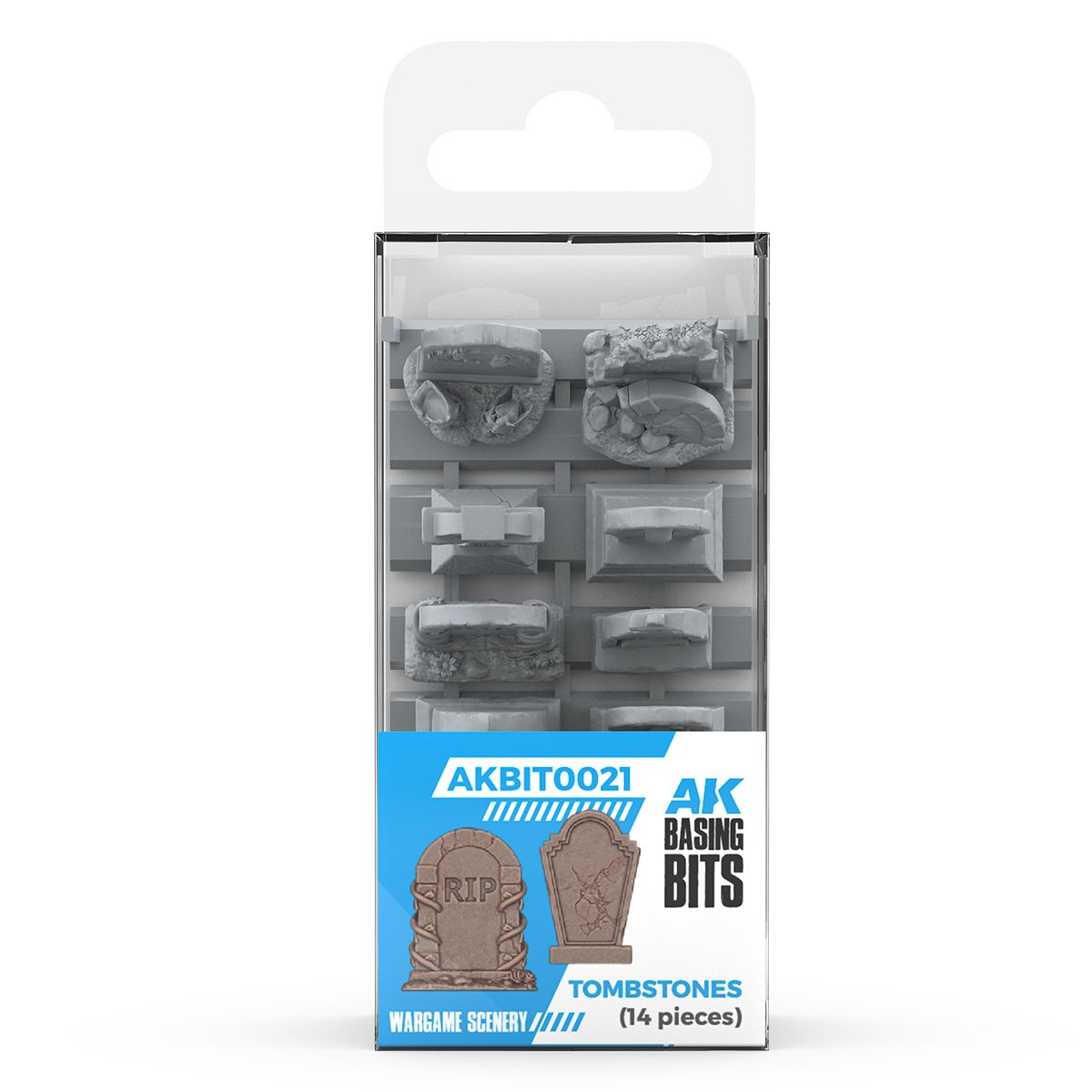 AK Interactive WARGAME SCENERY TUMBSTONES