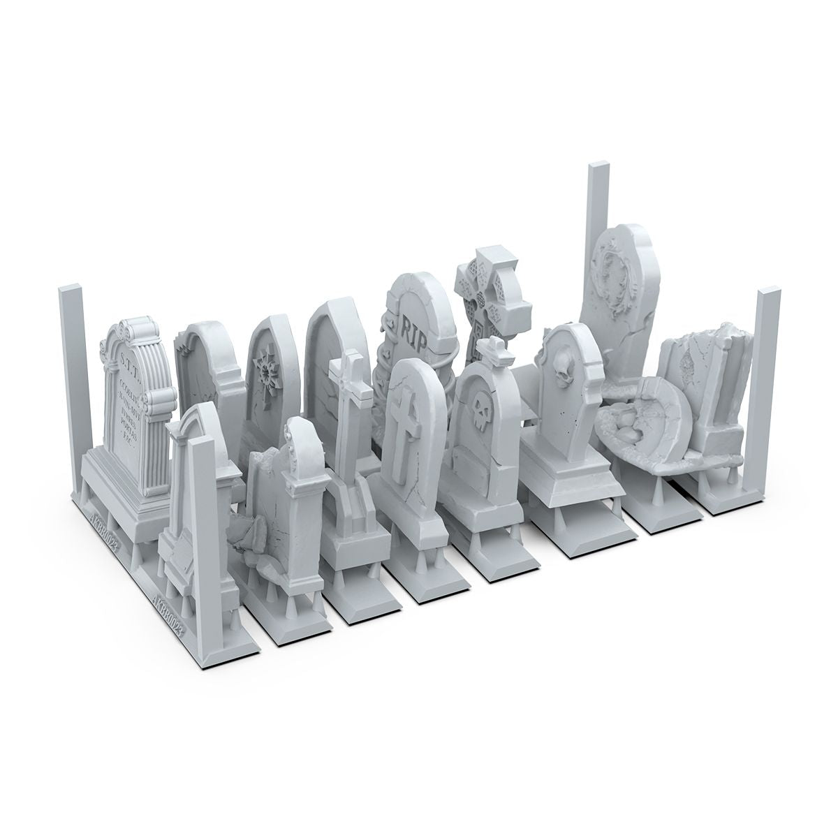 AK Interactive WARGAME SCENERY TUMBSTONES
