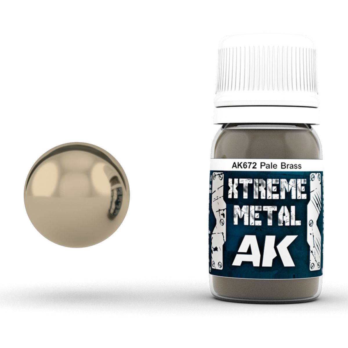 AK Interactive Xtreme Metal Pale Brass