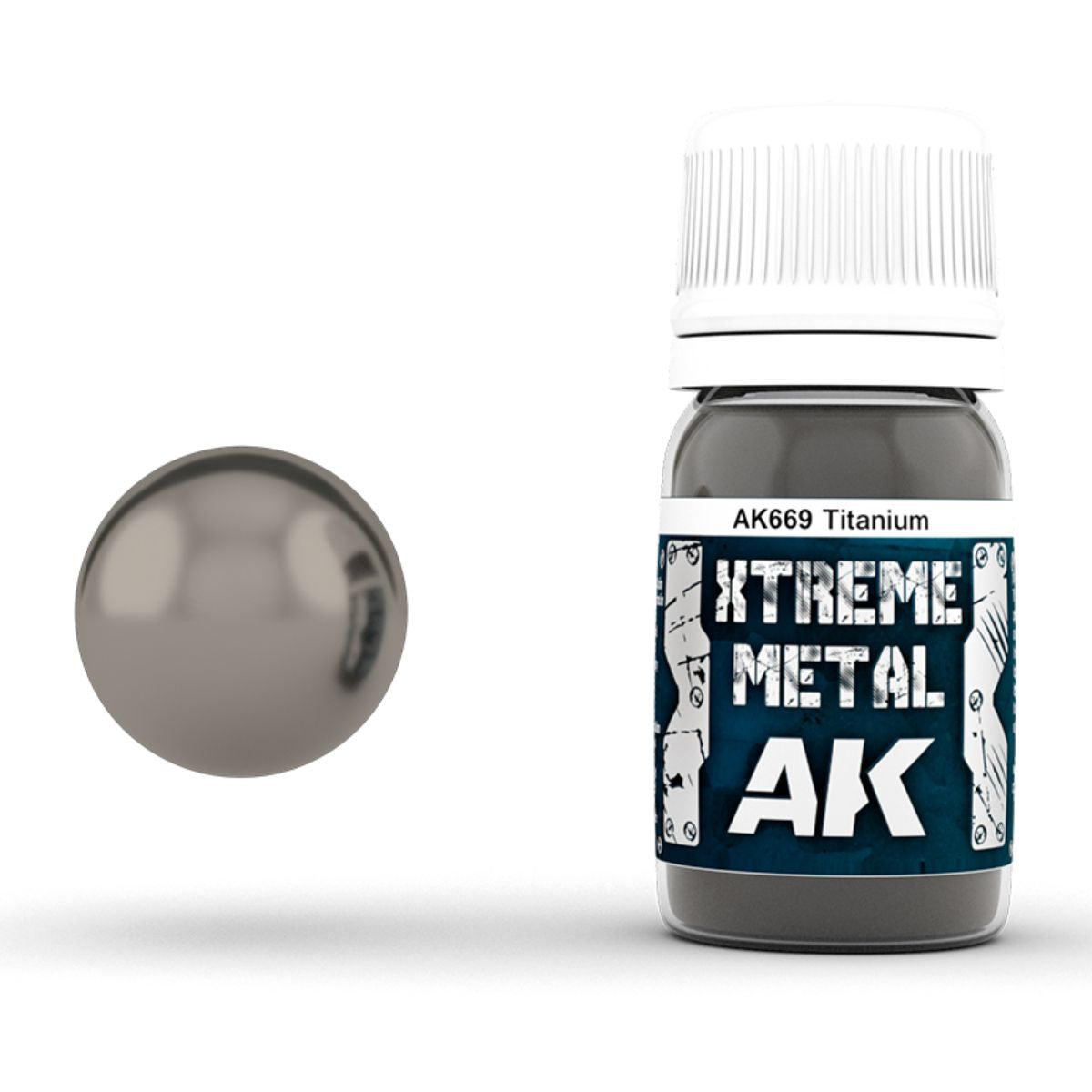AK Interactive Xtreme Metal Titanium