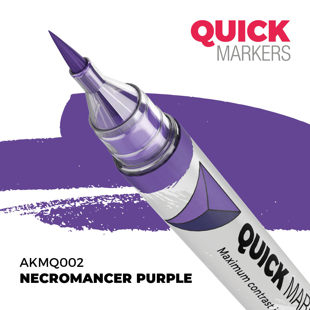 AK Interactive NECROMANCER PURPLE - QUICK MARKER
