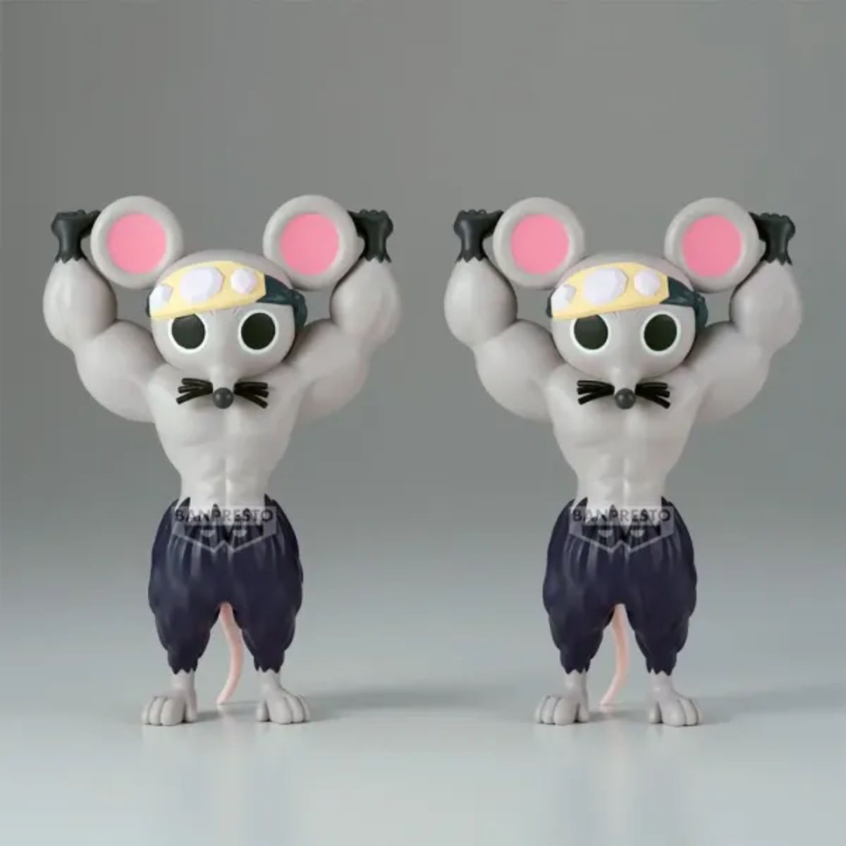 Demon Slayer Muscular Mice Life Collectible Figur (9cm)