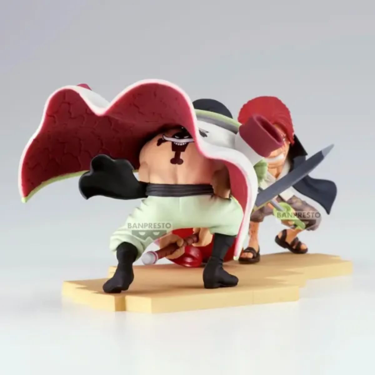 One Piece Edward Newgate vs Shanks World Collectable Log Stories Figur (13cm)