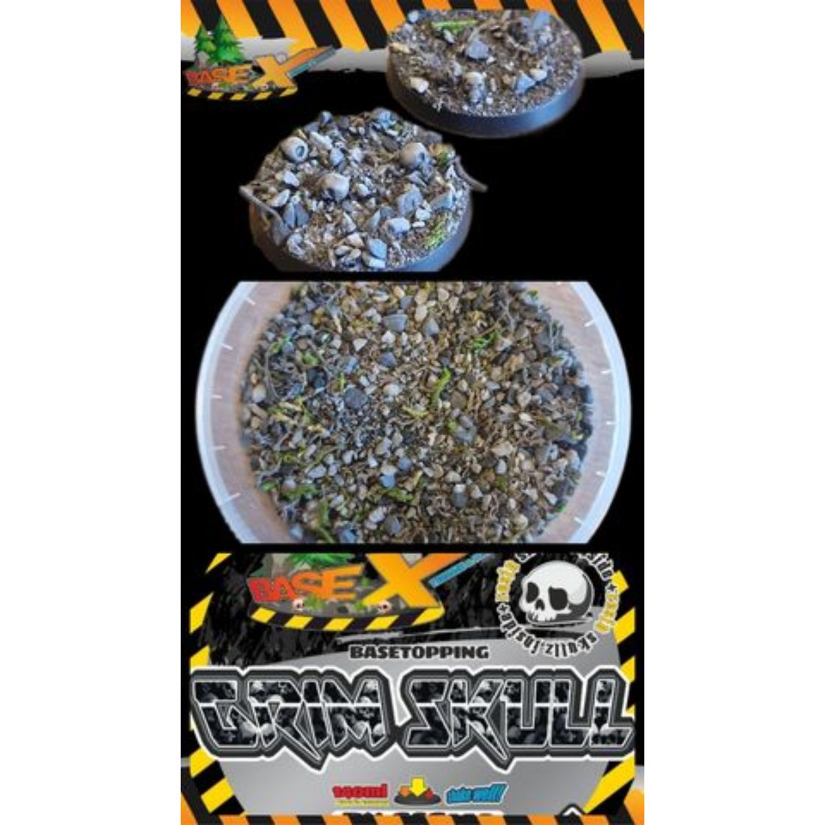 Basetopping GRIM SKULL (140ml) resin skullz