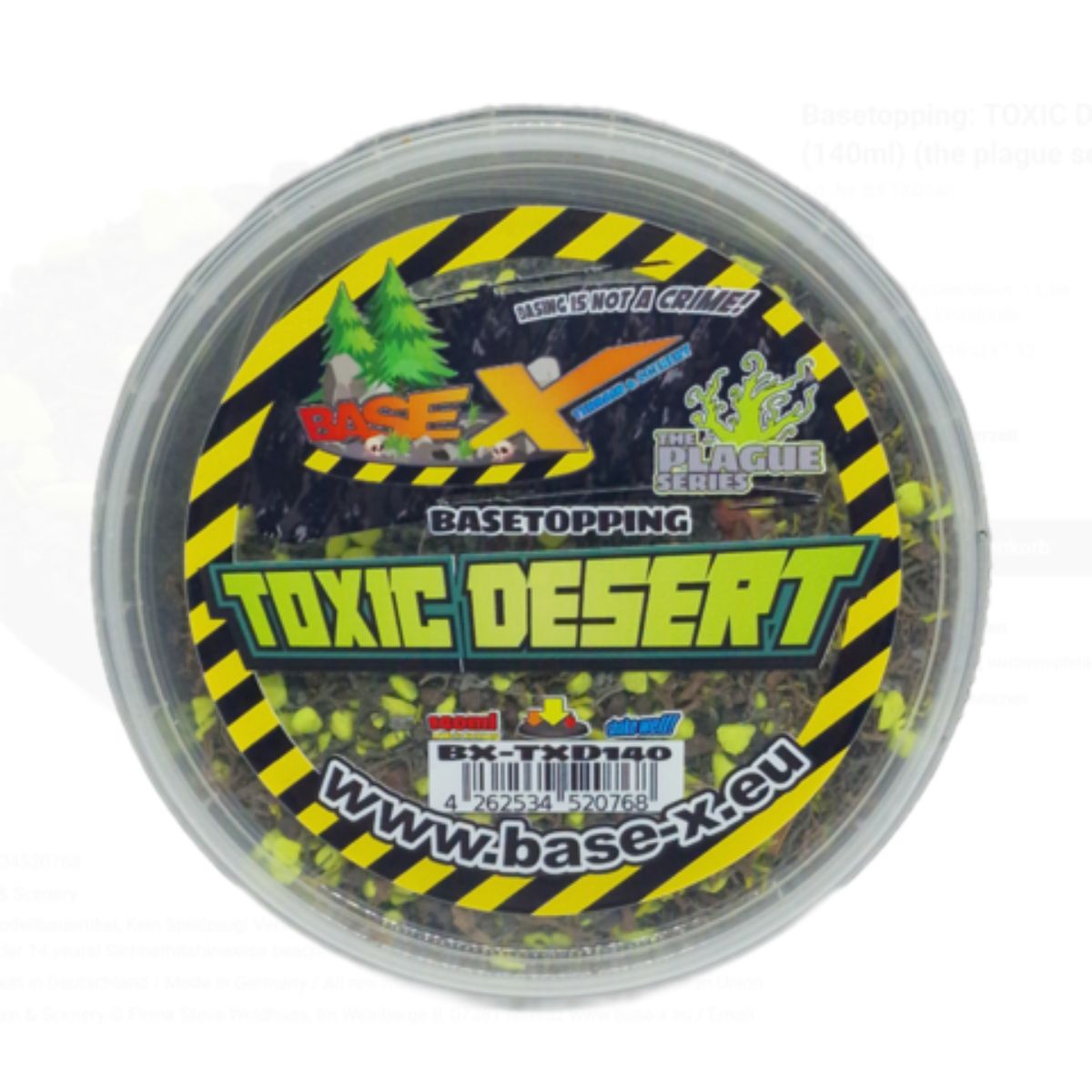 Basetopping TOXIC DESERT (140ml) the plague series
