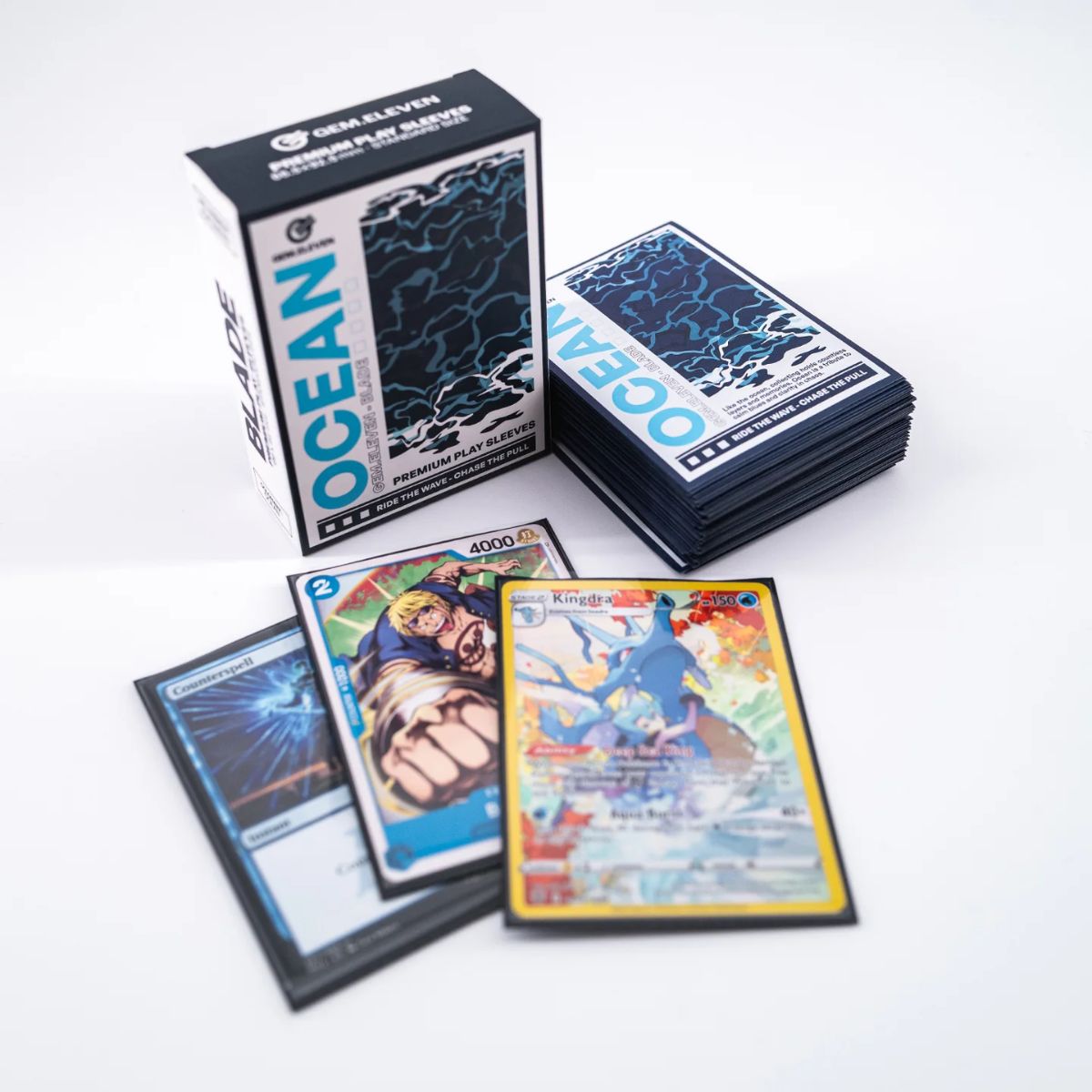 Gem.Eleven Blade Ocean Sleeves 100 Sleeves