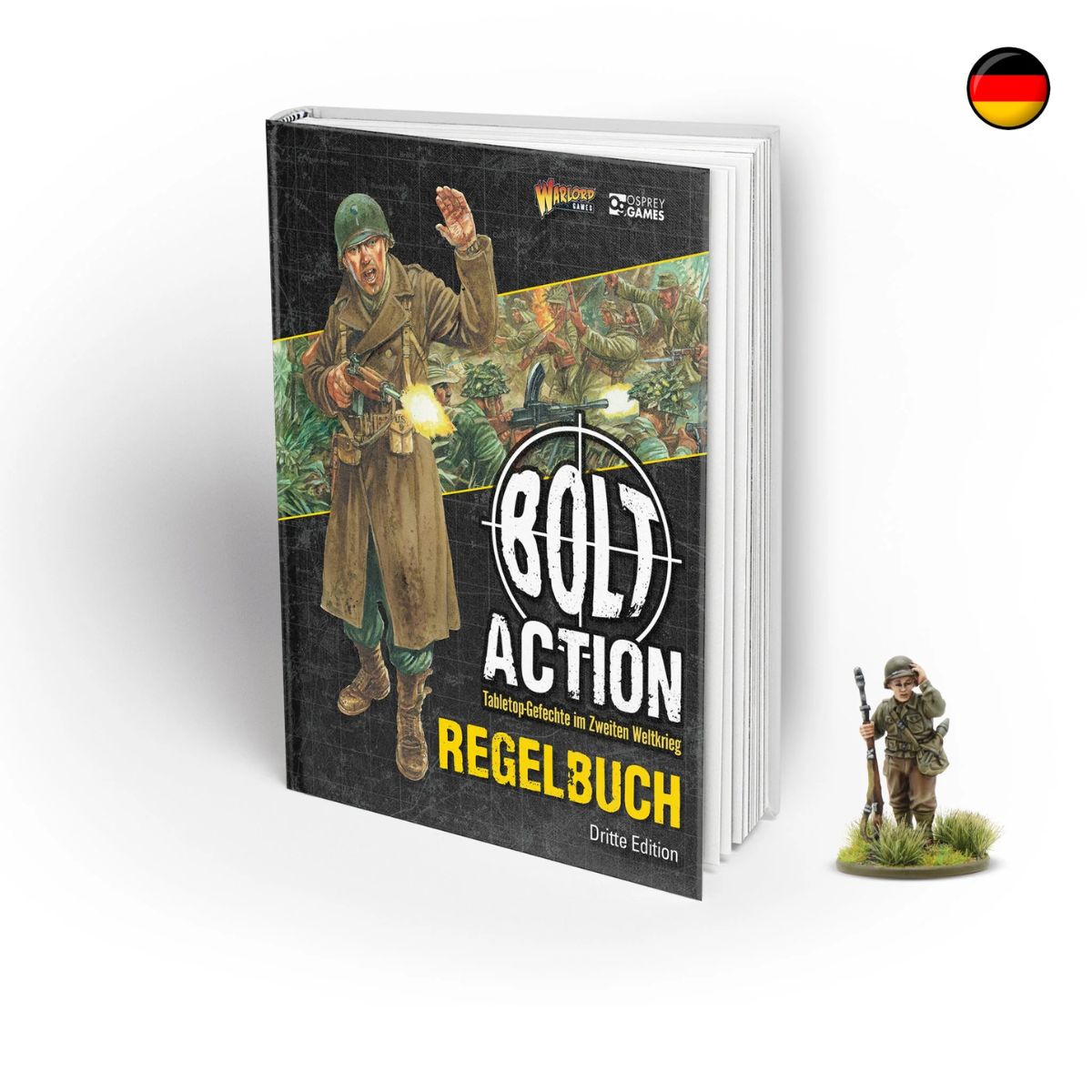 Bolt Action Regelbuch Dritte Edition Francis S. Currey Special Miniatur Deutsch