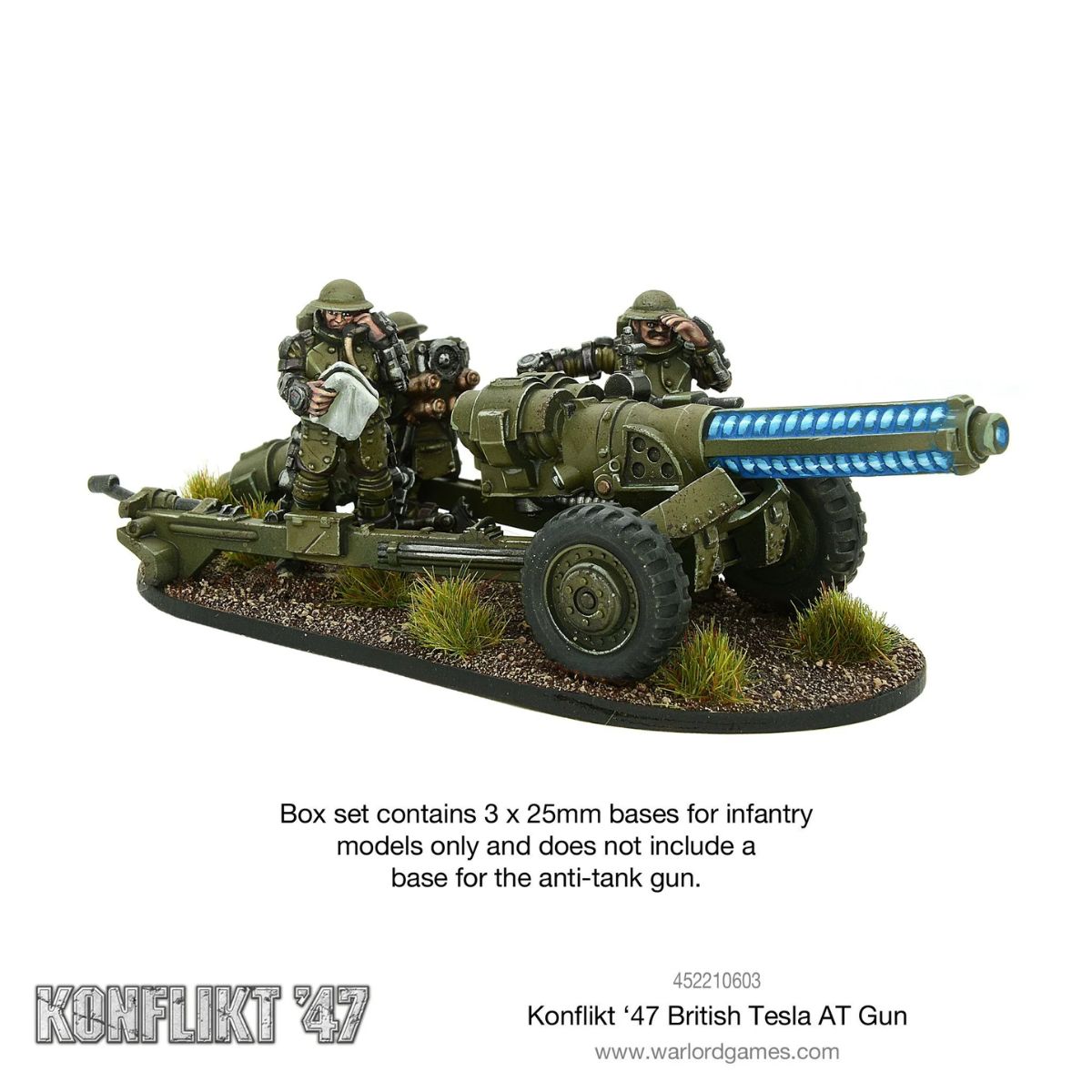 Konflikt'47 Britsich Tesla AT Gun