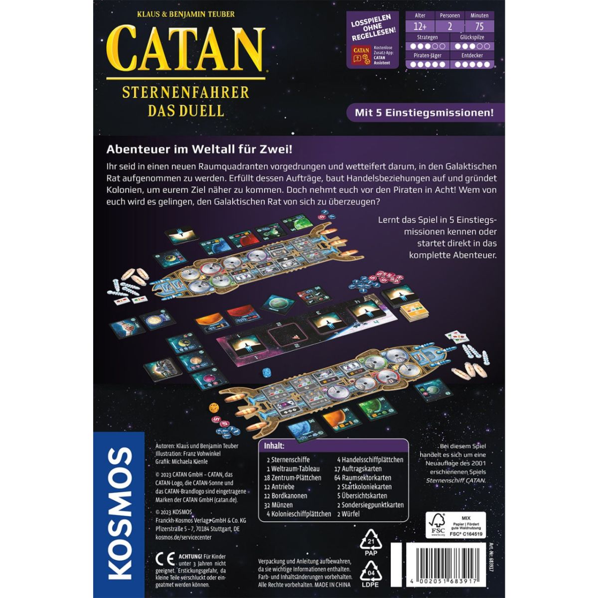 Catan Sternenfahrer Das Duell (2 Spieler)
