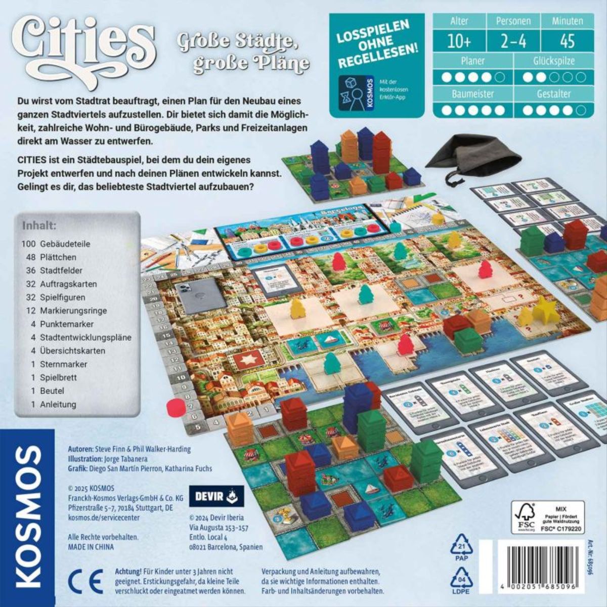 Cities *Empfohlen Spiel des Jahres 2025*