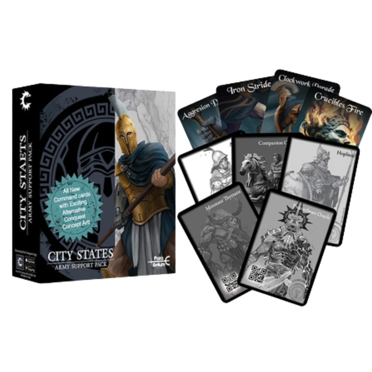 Conquest City States Alternate Art Army Support Pack