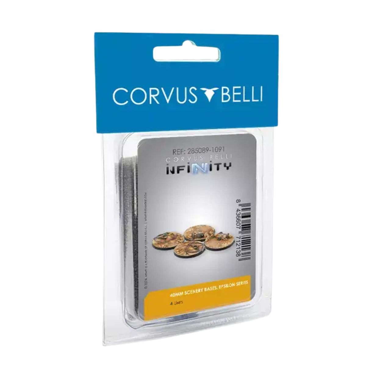 Corvus Belli Infinity 40mm Scenery Bases, Epsilon Series