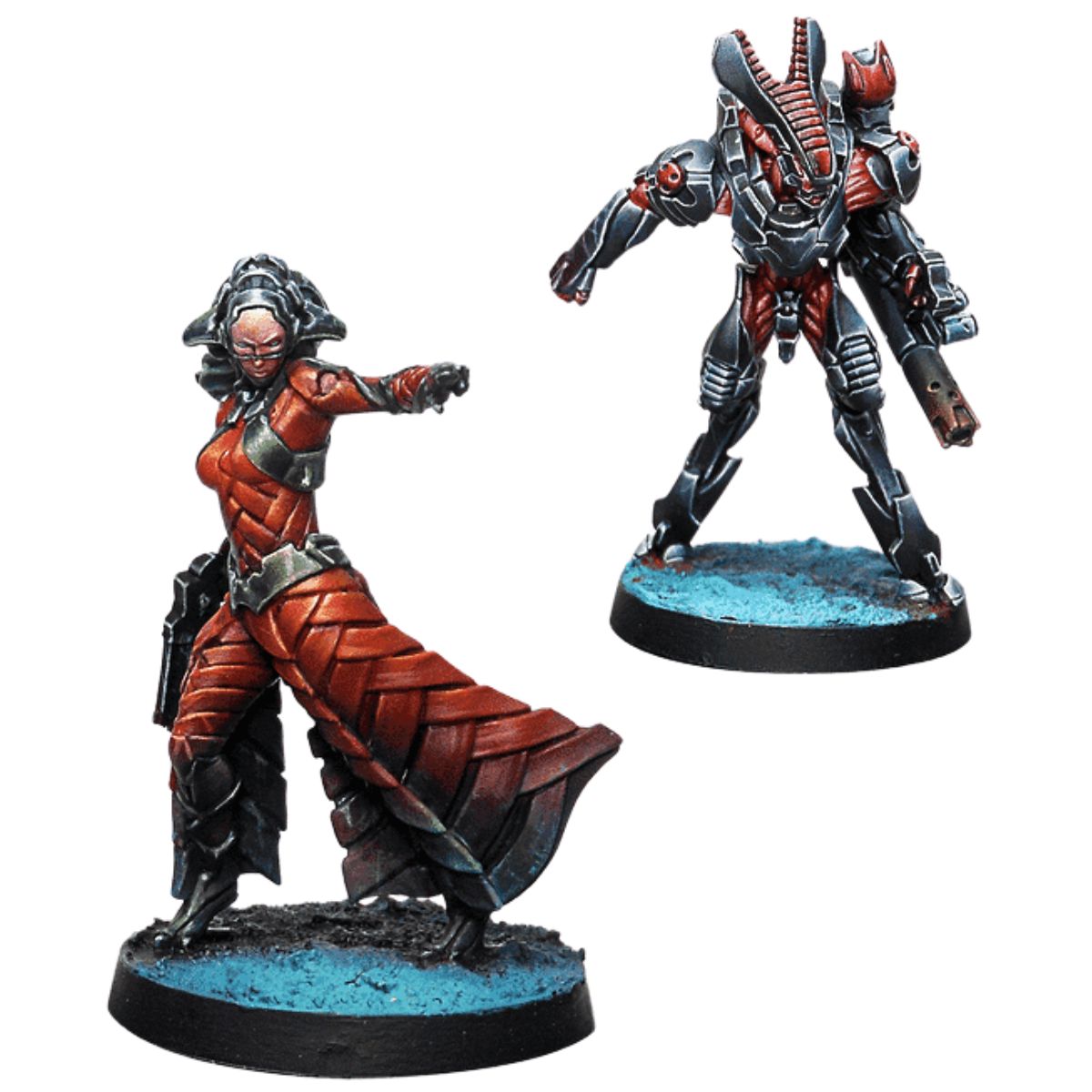 Corvus Belli Infinity Bit and KISS! (Hacker)