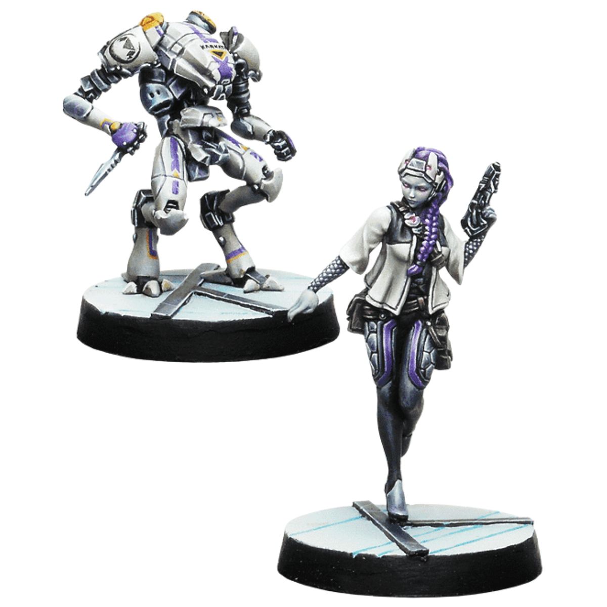 Corvus Belli Infinity Danavas Hacker and Karkata Remote Ancillary Unit