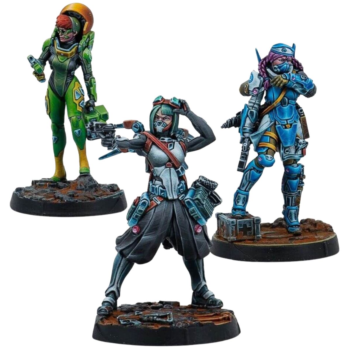 Corvus Belli Infinity Dire Foes Mission Pack 15: Barrenlands