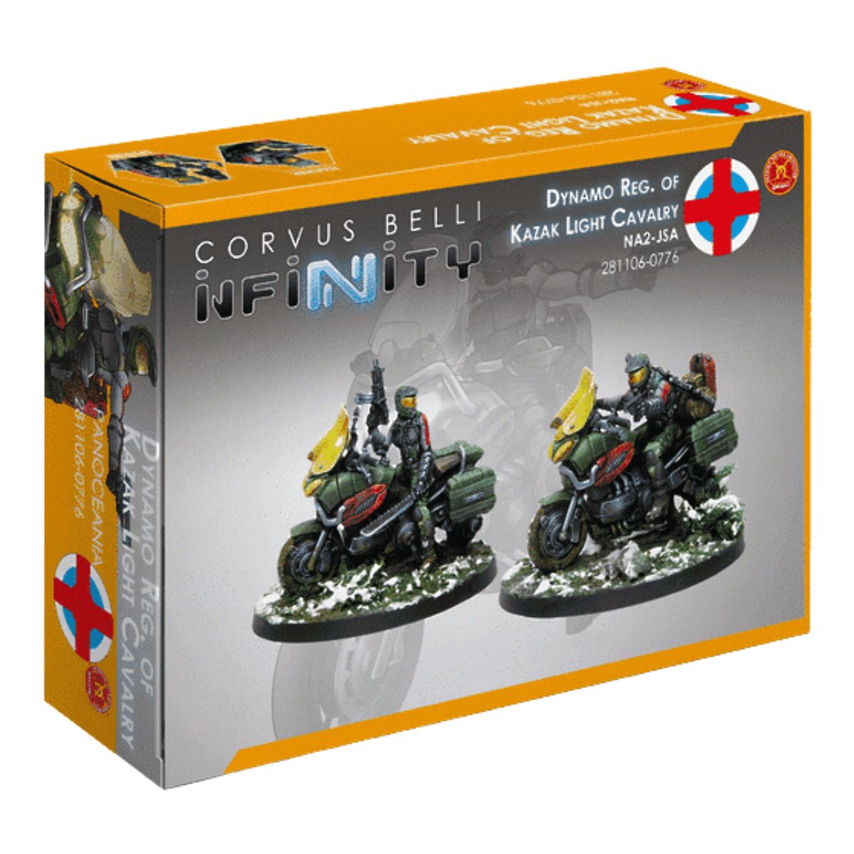 Corvus Belli Infinity Dynamo Reg. of Kazak Light Cavalry