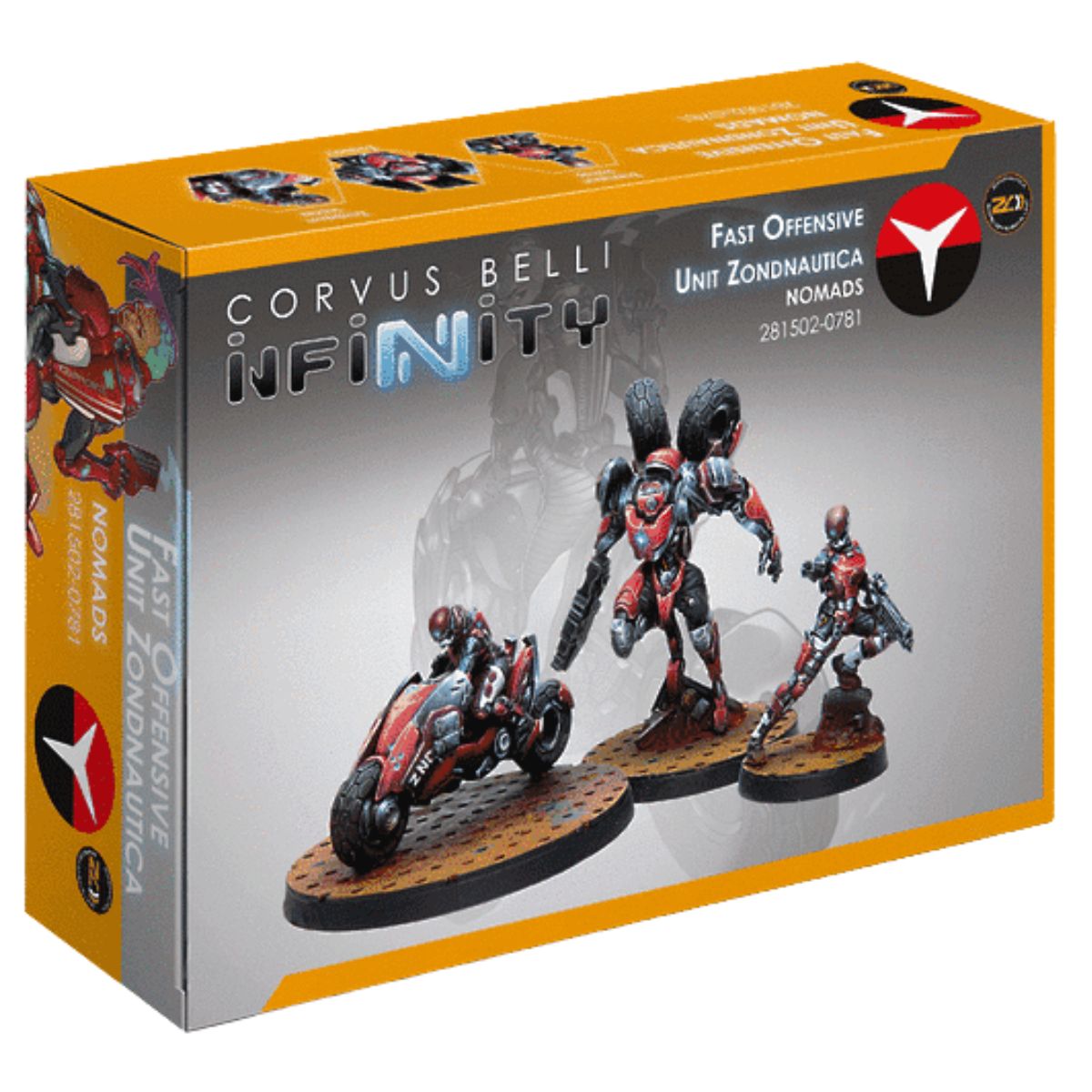Corvus Belli Infinity Fast Offensive Unit Zondnautica
