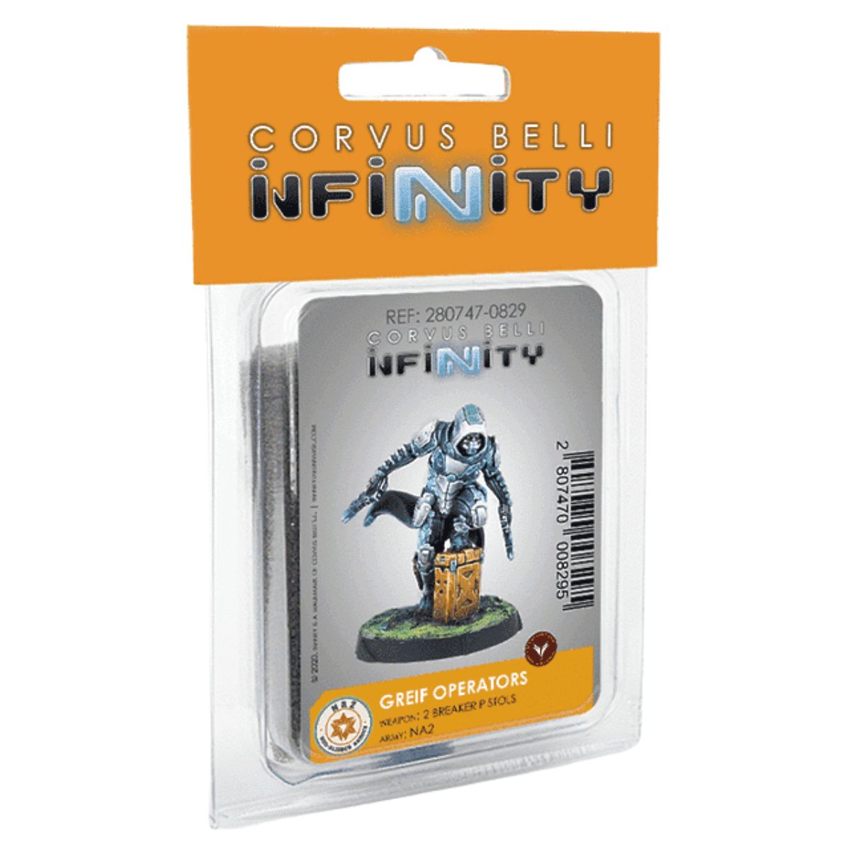 Corvus Belli Infinity Greif Operators (2 Breaker Pistols)