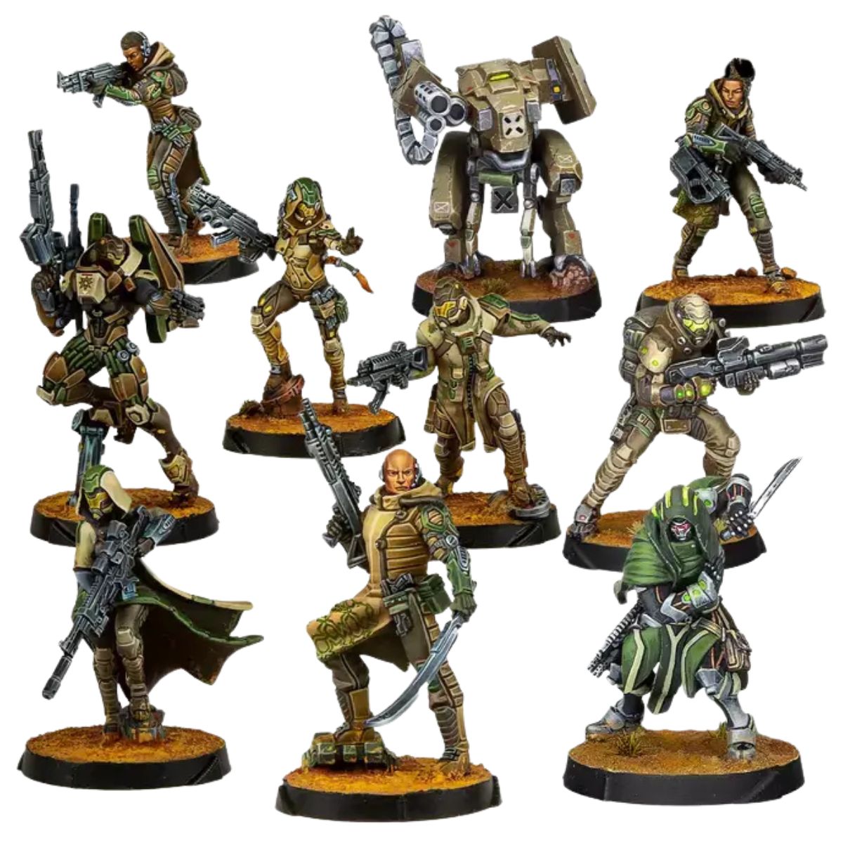 Corvus Belli Infinity Hassassin Bahram Action Pack