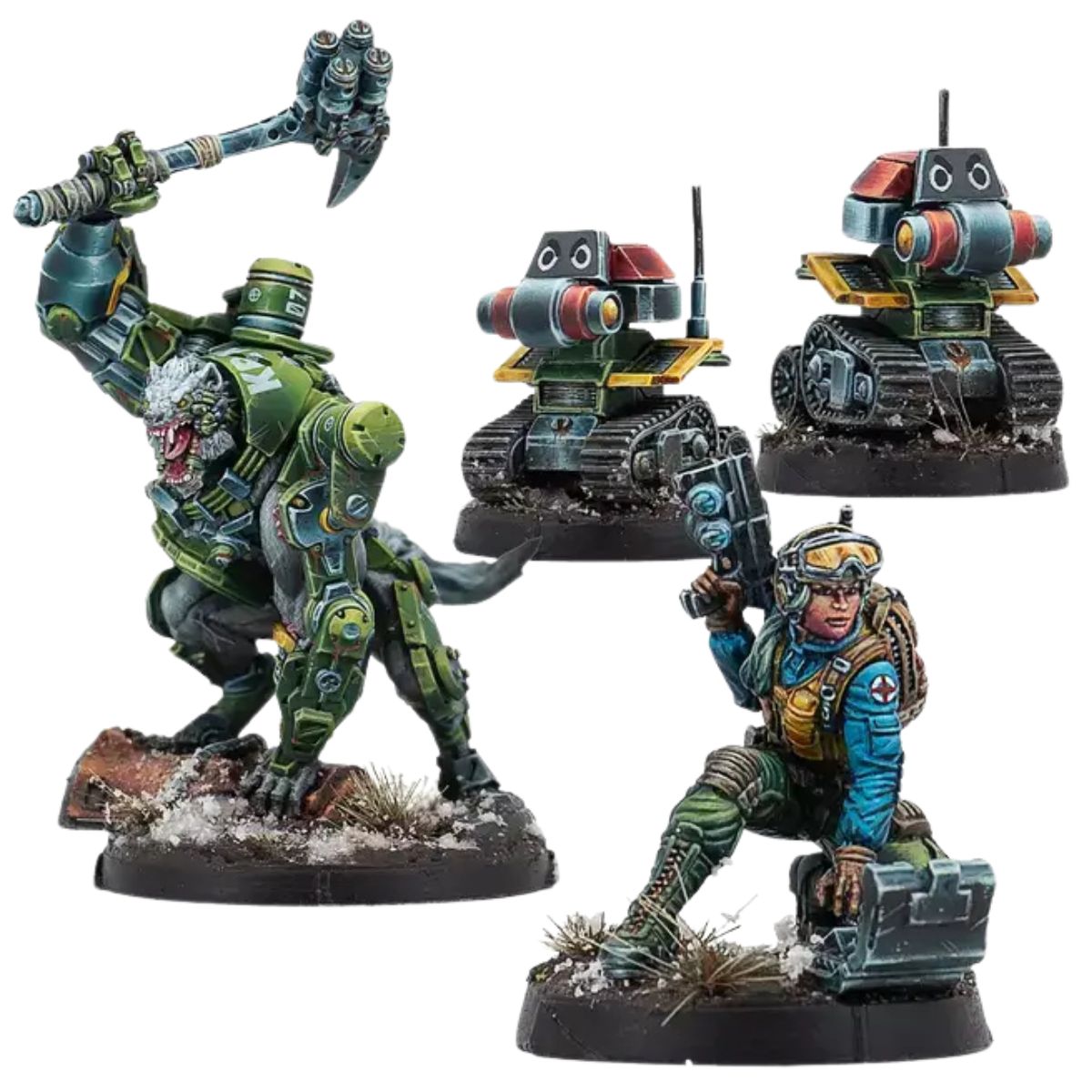 Corvus Belli Infinity Kibervolk Patrol